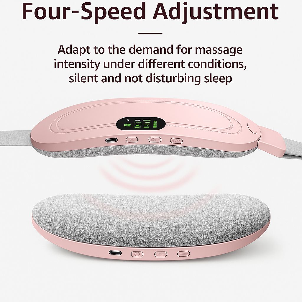 Wireless Electric Heating Pad - USB Rechargeable for Cramps & Pain Relief