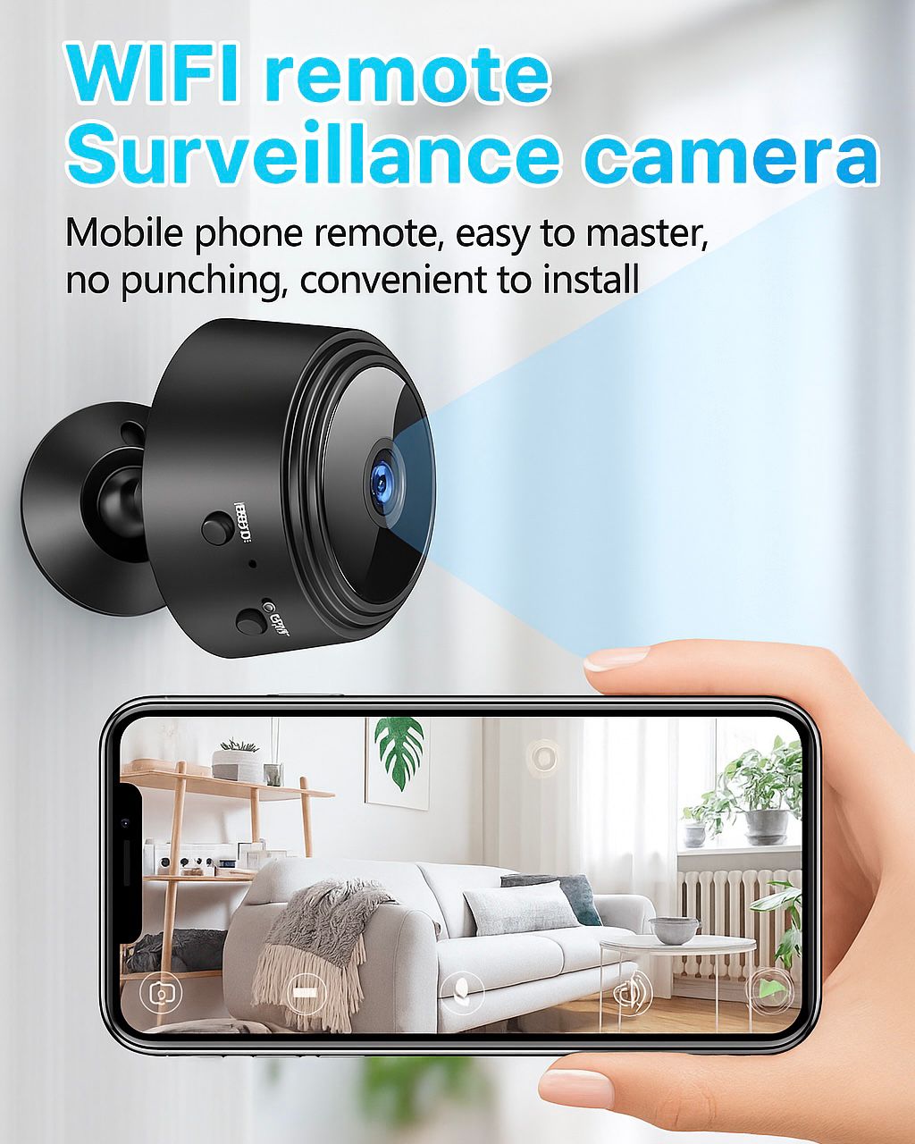 Mini Camera for Rooms Privacy