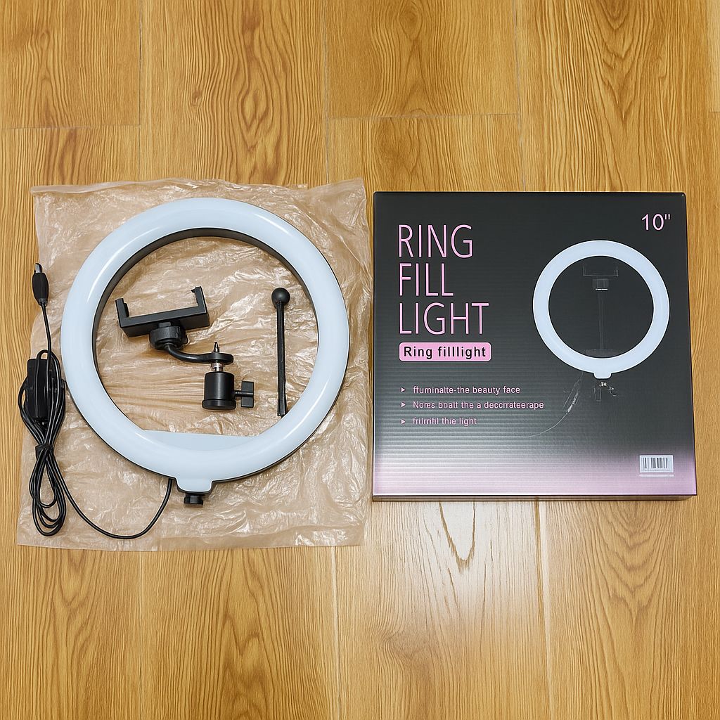 Adjustable Light Mode like Daylight, Warm White And Cool Ring Light