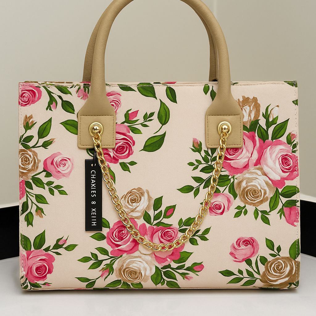 Women's Canvas Printed Tote Bag