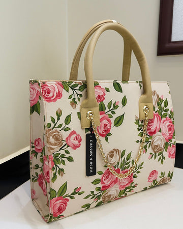Women's Canvas Printed Tote Bag
